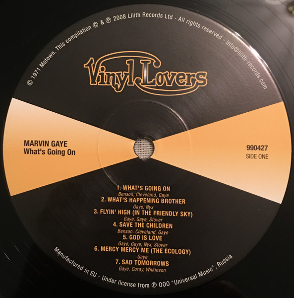 Marvin Gaye - What's Going On | Vinyl Lovers (990427) - 3