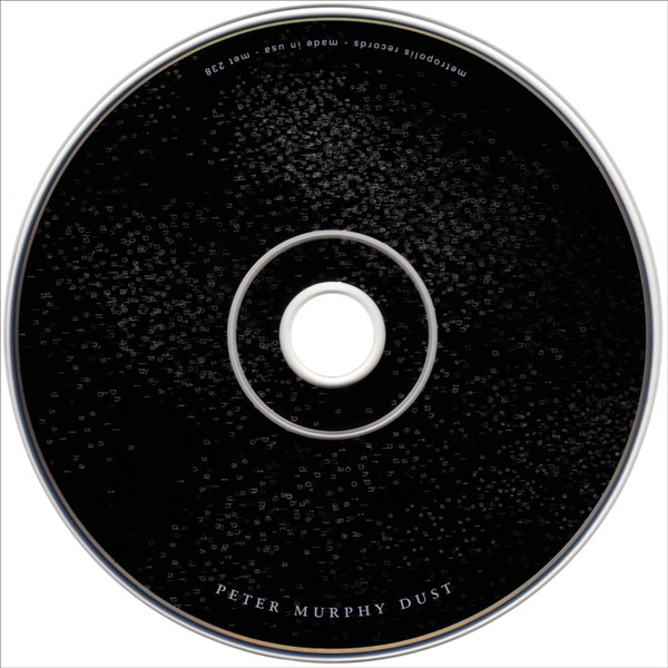 Peter Murphy - Dust | Metropolis (MET 238) - 3 Peter Murphy - Dust | Metropolis (MET 238) - 3