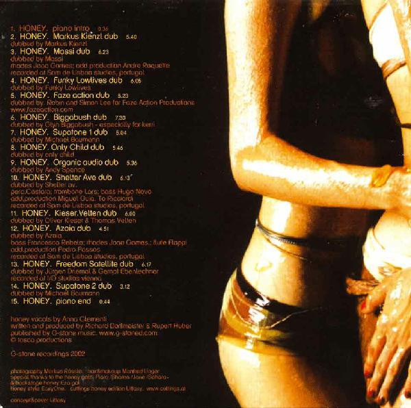 Tosca - Different Tastes Of Honey | G-Stone Recordings (G-Stone 015 CD) - 4