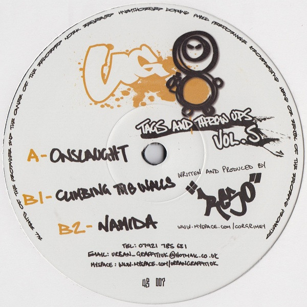 Reso - Tags & Throw-Ups Vol. 5 | Urban Graffiti (UG 007)