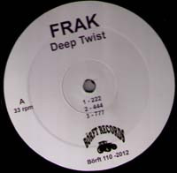 Frak - Deep Twist | Börft Records (Börft110) - main