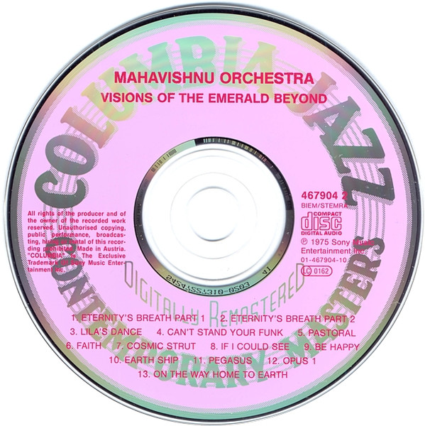 Mahavishnu Orchestra - Visions Of The Emerald Beyond | Columbia (467904 2) - 3