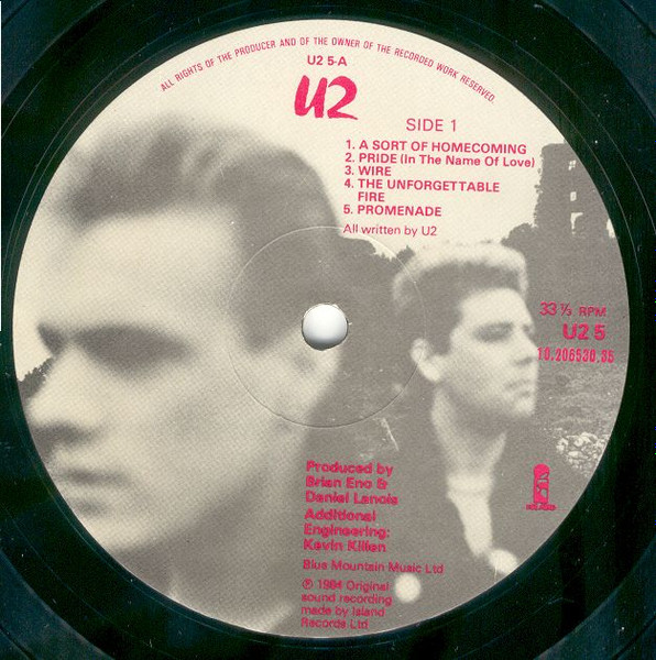 U2 - The Unforgettable Fire | Island Records (U25) - 3