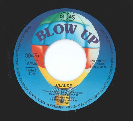 Claude - Nichts | Blow Up (INT 110.516) - 3