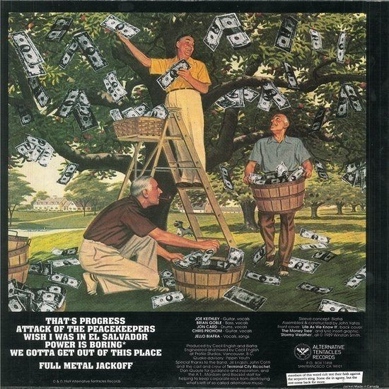 Jello Biafra With D.O.A. - Last Scream Of The Missing Neighbors | Alternative Tentacles (VIRUS 78) - 2