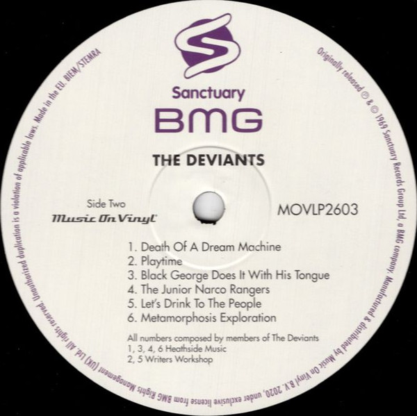 The Deviants - The Deviants | Music On Vinyl (MOVLP2603) - 3