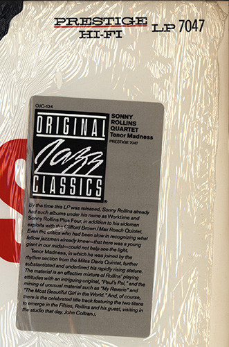 Sonny Rollins Quartet - Tenor Madness | Original Jazz Classics (OJC-124) - 3