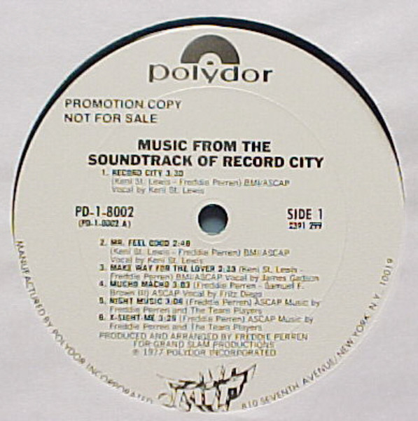 Various - Music From The Soundtrack Of Record City | Polydor (PD-1-8002) - 2 Various - Music From The Soundtrack Of Record City | Polydor (PD-1-8002) - 2