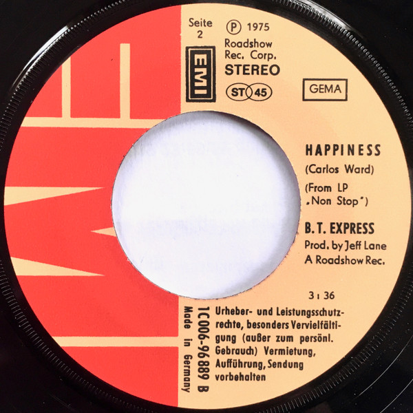 B.T. Express - Give It What You Got | EMI (1 C 006-96 889) - 3