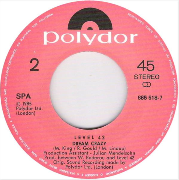 Level 42 - Running In The Family | Polydor (885 518-7) - 4
