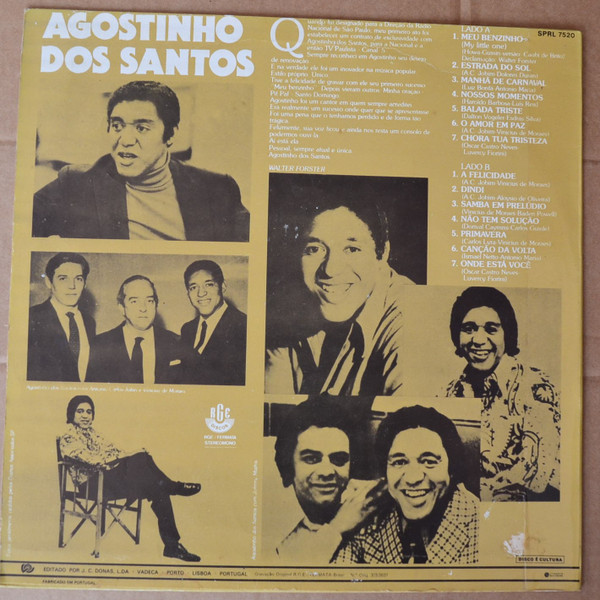 Agostinho Dos Santos - Agostinho Dos Santos | RGE (SPRL 7520) - 2