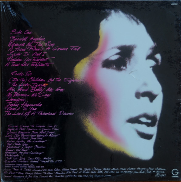 Joan Baez - Live Europe 83 - Children Of The Eighties | Gamma (GS 262) - 2 Joan Baez - Live Europe 83 - Children Of The Eighties | Gamma (GS 262) - 2
