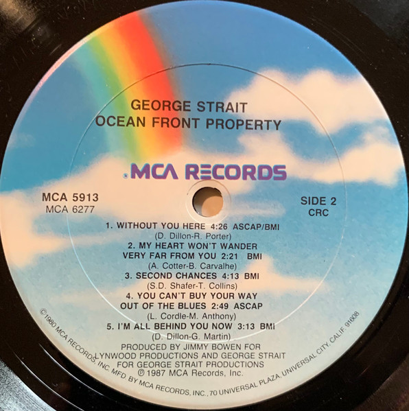 George Strait - Ocean Front Property | MCA Records (MCA-5913) - 4 George Strait - Ocean Front Property | MCA Records (MCA-5913) - 4