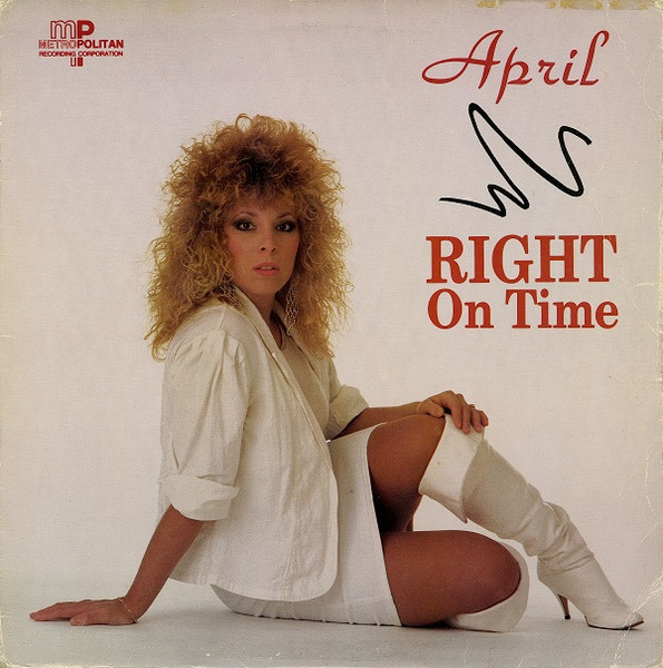 April - Right On Time | Metropolitan Recording Corporation (MRC 04452) - main