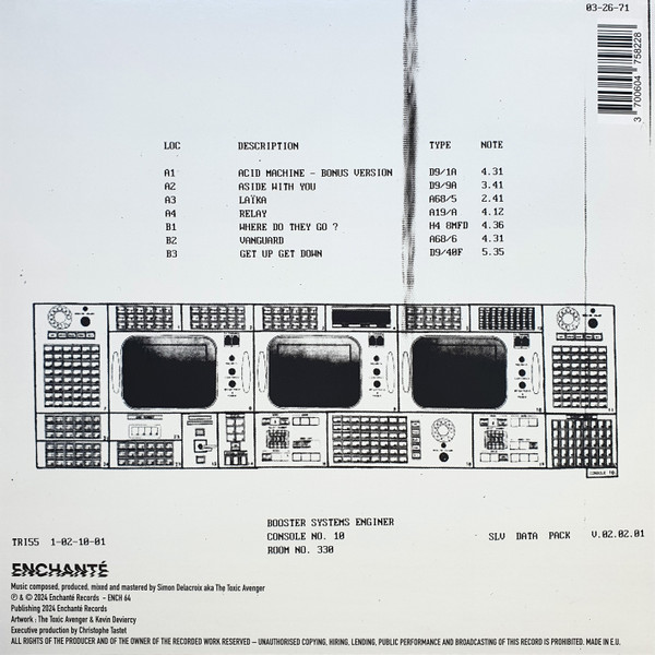 Toxic Avenger - Missions | Enchanté Records (ENCH 64) - main Toxic Avenger - Missions | Enchanté Records (ENCH 64) - main
