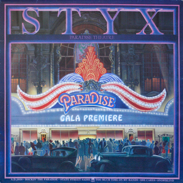 Styx - Paradise Theatre | A&M Records (AMLK 63719) - main Styx - Paradise Theatre | A&M Records (AMLK 63719) - main