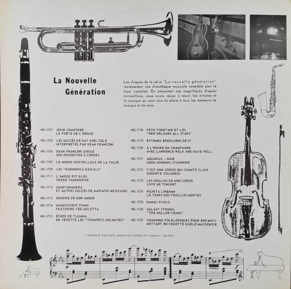 Morty Lewis - Wichita Lineman - Le Temps Des Feuilles Mortes - Je T'Appartiens | La Nouvelle Génération (NG-1724) - 2 Morty Lewis - Wichita Lineman - Le Temps Des Feuilles Mortes - Je T'Appartiens | La Nouvelle Génération (NG-1724) - 2