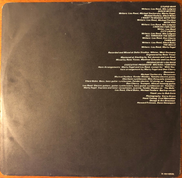 Lou Reed - The Bells | Arista (3C 064-62630) - 2 Lou Reed - The Bells | Arista (3C 064-62630) - 2