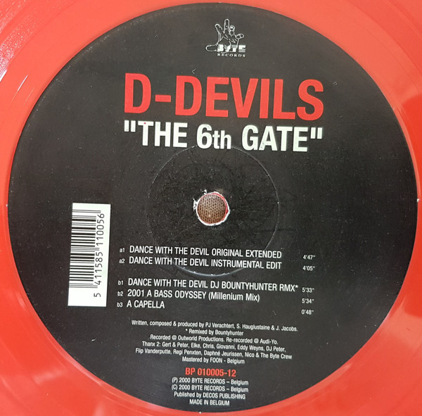 D-Devils - The 6th Gate (Dance With The Devil) | Byte Progressive (BP 010005-12) - 4
