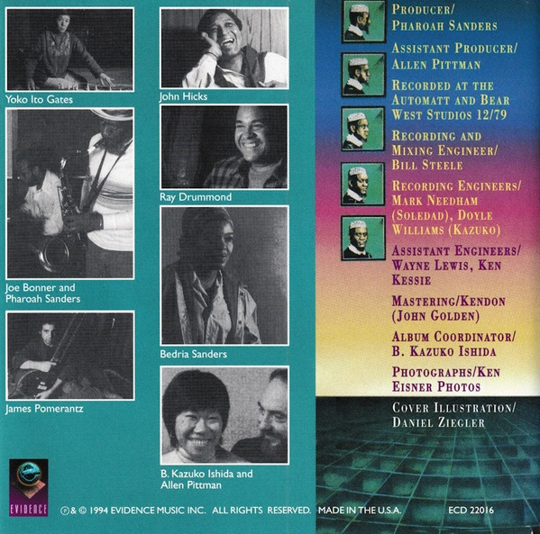 Pharoah Sanders - Journey To The One CD | Evidence (ECD 22016-2) - 3