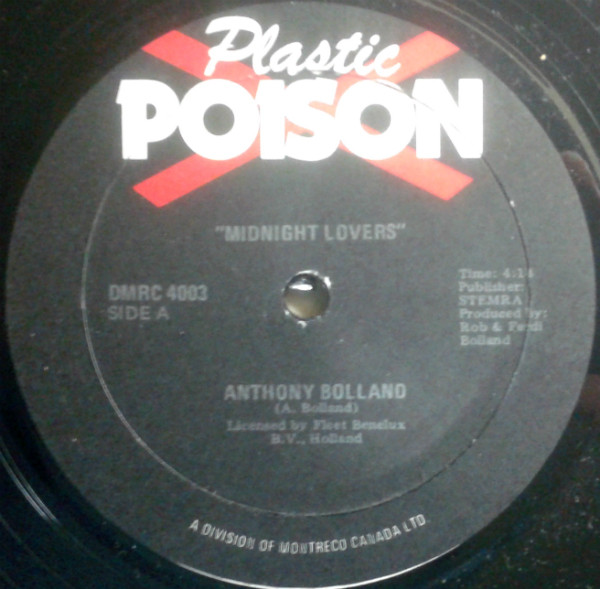 Anthony Bolland - Midnight Lovers | Plastic Poison (DMRC-4003)