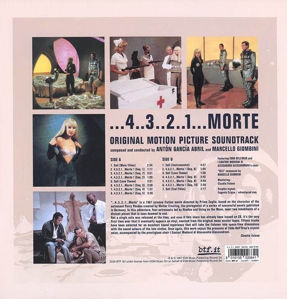 Antón García Abril & Marcello Giombini - ...4..3..2..1... Morte | Vinyl Magic (VMLP266) - 2 Antón García Abril & Marcello Giombini - ...4..3..2..1... Morte | Vinyl Magic (VMLP266) - 2