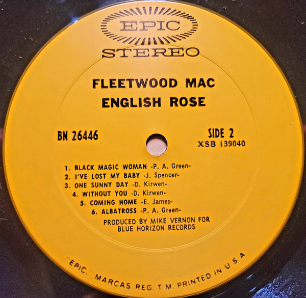 Fleetwood Mac - English Rose | Epic (BN 26446) - 4 Fleetwood Mac - English Rose | Epic (BN 26446) - 4