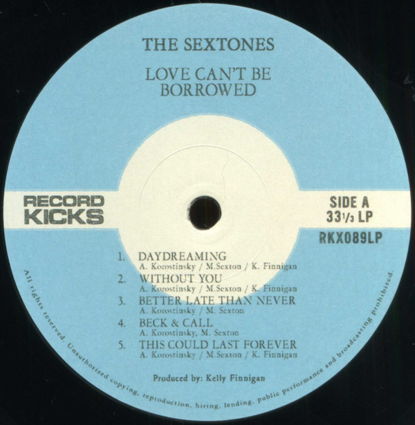 The Sextones - Love Can't Be Borrowed | Record Kicks (RKX089) - 2 The Sextones - Love Can't Be Borrowed | Record Kicks (RKX089) - 2