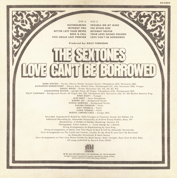 The Sextones - Love Can't Be Borrowed | Record Kicks (RKX089)