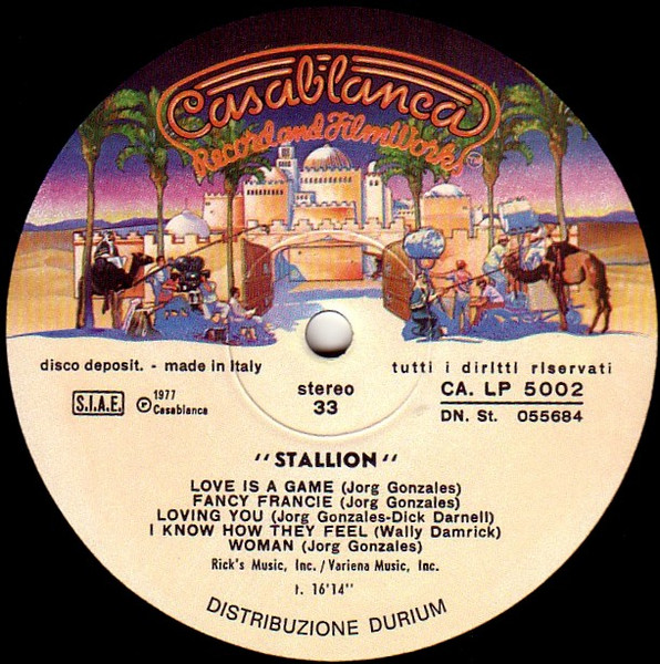 Stallion - Stallion | Casablanca (CA. LP 5002) - 4 Stallion - Stallion | Casablanca (CA. LP 5002) - 4