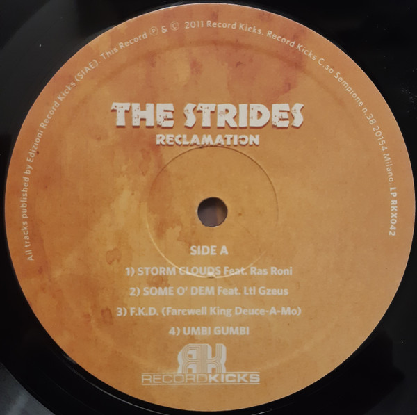 The Strides - Reclamation | Record Kicks (RKX042) - 3 The Strides - Reclamation | Record Kicks (RKX042) - 3