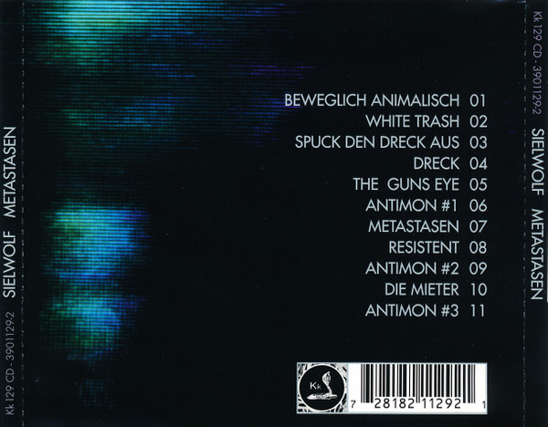 Sielwolf - Metastasen | KK Records (Kk 129 CD) - 2 Sielwolf - Metastasen | KK Records (Kk 129 CD) - 2
