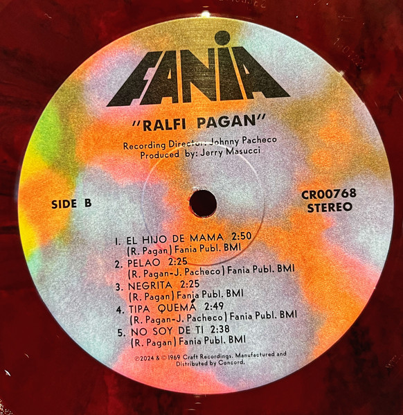Ralfi Pagan - Ralfi Pagan | Craft Recordings (CR00768) - 4