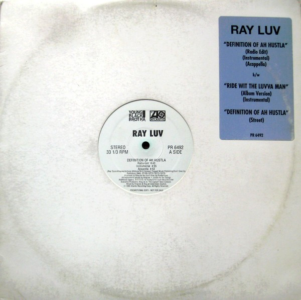 Ray Luv - Definition Of Ah Hustla / Ride With The Luvva Man | Atlantic (PR 6492) - main Ray Luv - Definition Of Ah Hustla / Ride With The Luvva Man | Atlantic (PR 6492) - main