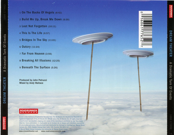 Dream Theater - A Dramatic Turn Of Events [CD] | Roadrunner Records (1686-177652) - 2