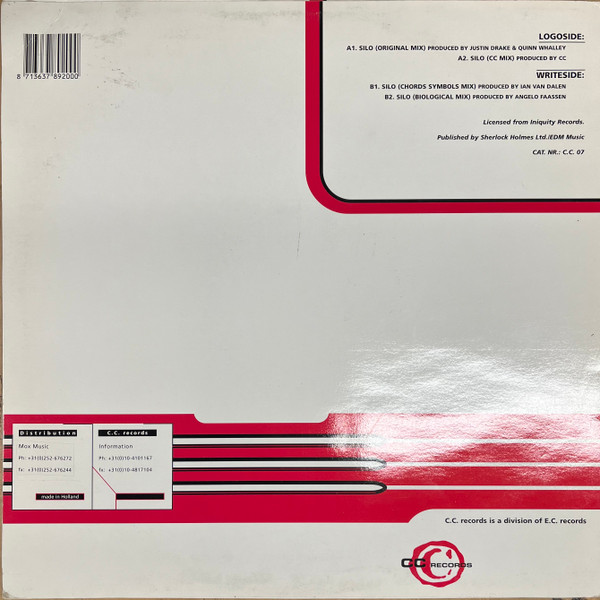 Slack - Silo | CC Records (CC 007) - 4 Slack - Silo | CC Records (CC 007) - 4
