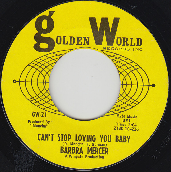 Barbara Mercer - "Hey!!" | Golden World (GW-21) - 2 Barbara Mercer - "Hey!!" | Golden World (GW-21) - 2