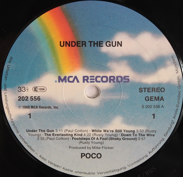 Poco - Under The Gun | MCA Records (202 556-320) - 3