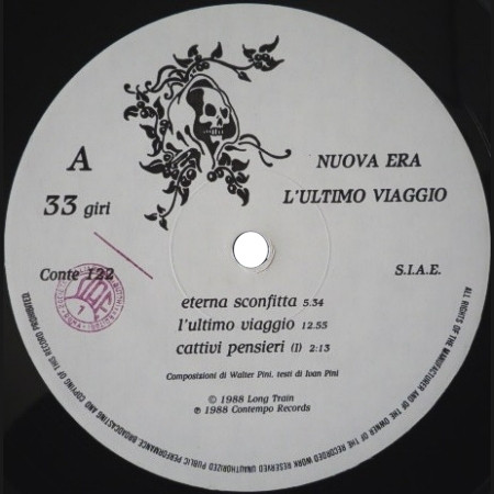 Nuova Era - L'Ultimo Viaggio | Contempo Records (Conte 122) - 3