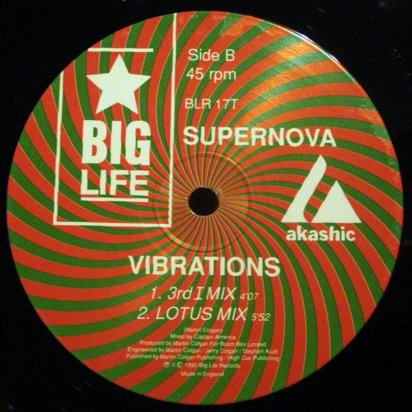 Supernova - Vibrations | Big Life (BLR 17 T) - 3 Supernova - Vibrations | Big Life (BLR 17 T) - 3