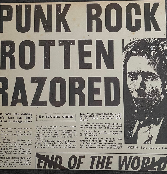 Sex Pistols - Rotten Razored | Arabian Gothic (none)