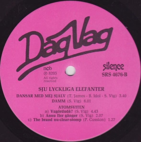 Dag Vag - 7 Lyckliga Elefanter | Silence (SRS 4676) - 4