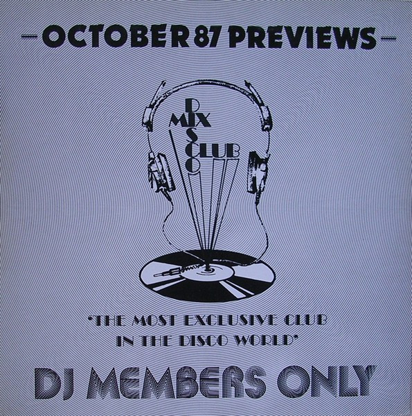 Various - October 87 Previews | DMC (DMC 57/3)