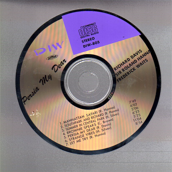 Richard Davis , Roland Hanna , Freddie Waits - Persia My Dear | DIW (DIW-805) - 4