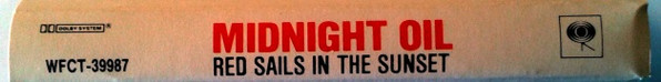 Midnight Oil - Red Sails In The Sunset [Cassette] | Columbia (WFCT-39987) - 3