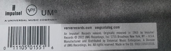 John Coltrane - A Love Supreme | Impulse! (00011105015516) - 4 John Coltrane - A Love Supreme | Impulse! (00011105015516) - 4