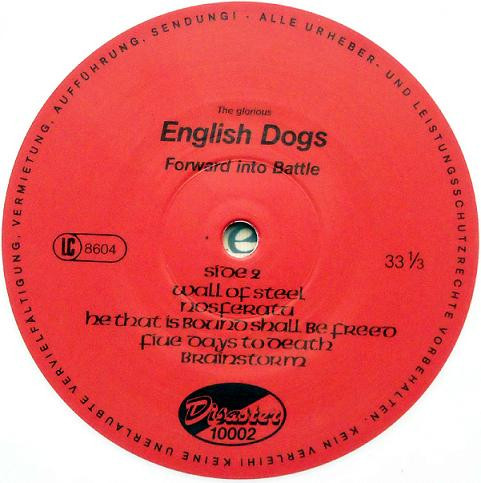 English Dogs - Forward Into Battle | Disaster (10002) - 4