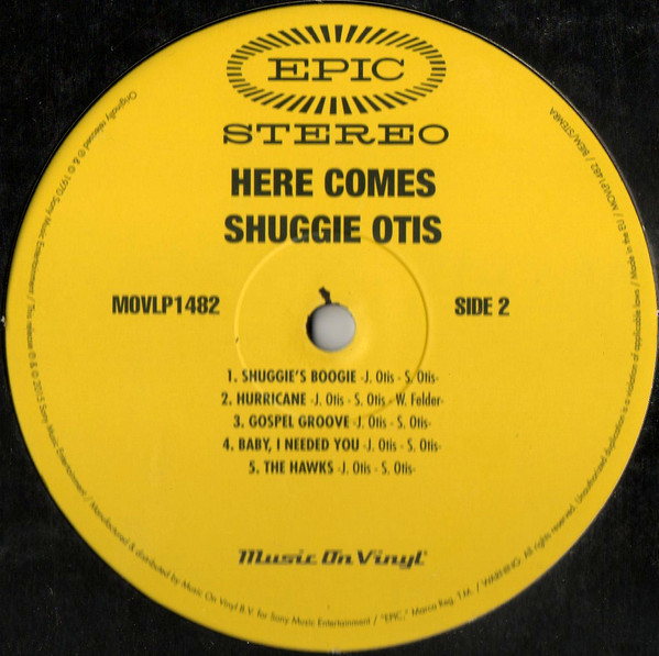 Shuggie Otis - Here Comes Shuggie Otis | Music On Vinyl (MOVLP1482) - 2 Shuggie Otis - Here Comes Shuggie Otis | Music On Vinyl (MOVLP1482) - 2