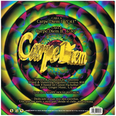 Voltereto - Carpe Diem | Boy Records (BOY-534) - 4