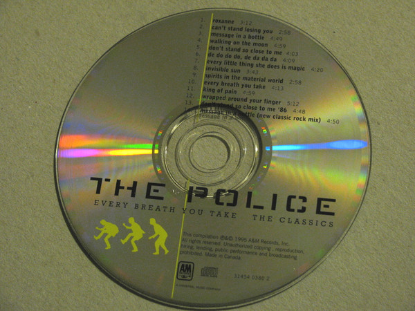 The Police - Every Breath You Take - The Classics [CD] | A&M Records (31454 0380 2) - 3